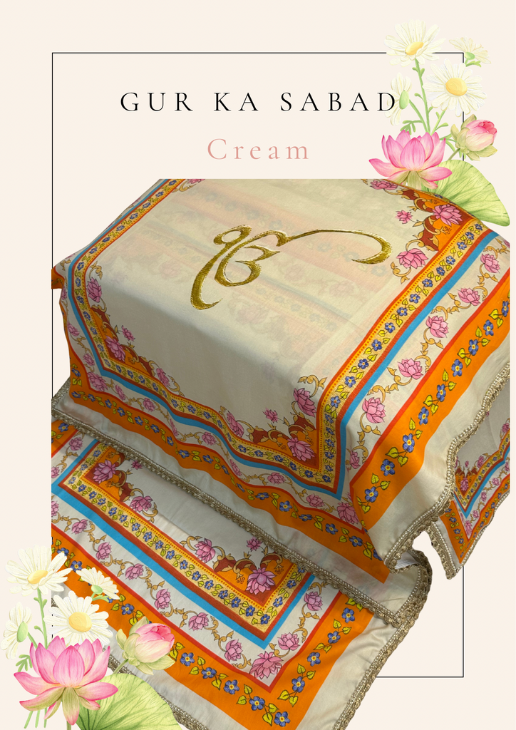 Gur Ka Sabad Cream Beige