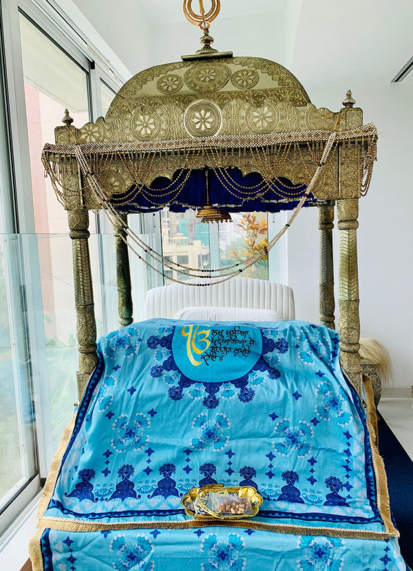 Anhad Bani Rumala Sahib Set - Sky Blue